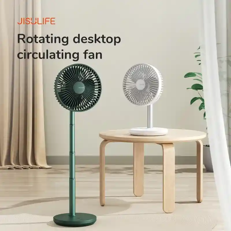 Ultimate Cooling Solution: JISULIFE FA13P Oscillating Extendable Desk Fan