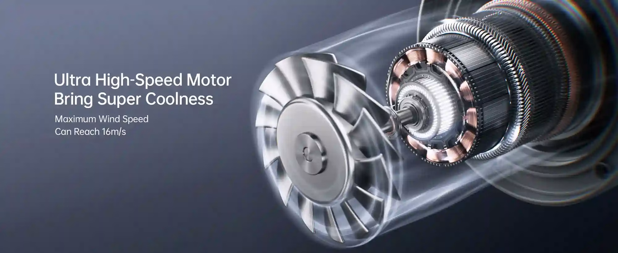 Powerful airflow from JisuLife Outdoor Fan Ultra1