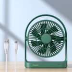 JISULIFE FA19 USB Portable Rechargeable Fan 4000mAH Battery with Type C Charging Port