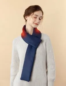 JISULIFE Heated Scarf Neck Heating Pad With Power Bank