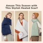 JISULIFE Stylish Heated Scarf For Women And Man