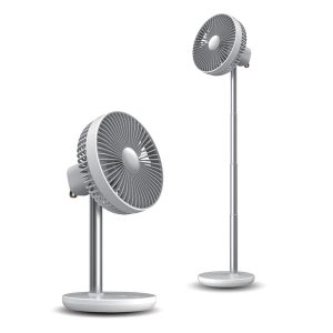 JISULIFE FA13P Oscillating Extendable Desk Fan - White