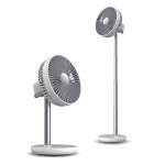 JISULIFE Table Fan life7 Oscillating Extendable Desk Fan – Stay Cool and Flexible