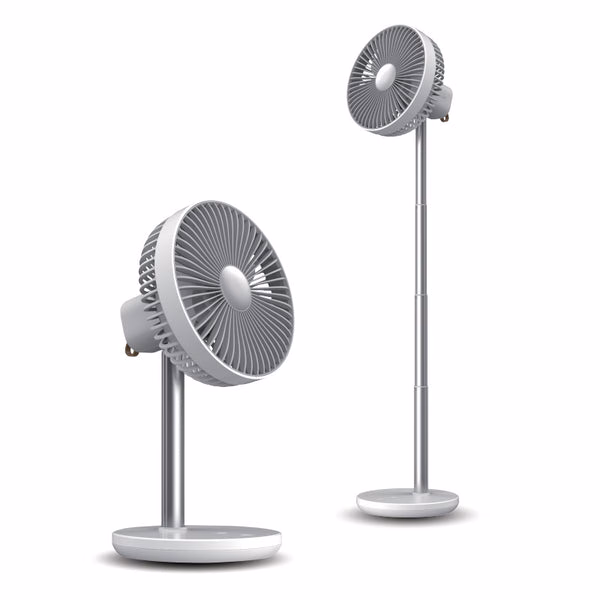 JISULIFE Table Fan life7 Oscillating Extendable Desk Fan – Stay Cool and Flexible