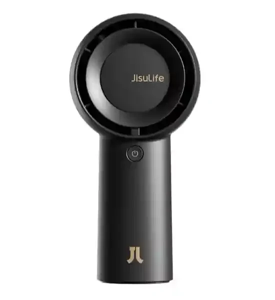 JisuLife Handheld Fan Life5 Plus – 4000–6000mAh USB Rechargeable Personal Fan, 5-Speed Portable Pocket Fan, Up to 16–18H Cooling Time